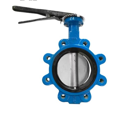 PFA Lined Carbon Steel Double Offset Butterfly Valve in united state