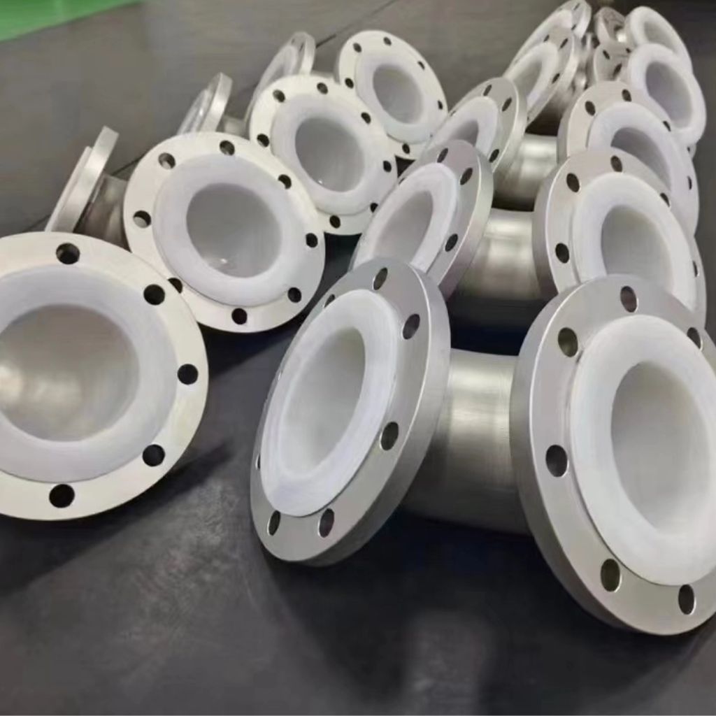 PTFE FEP PFA Lined Pipe Fittings