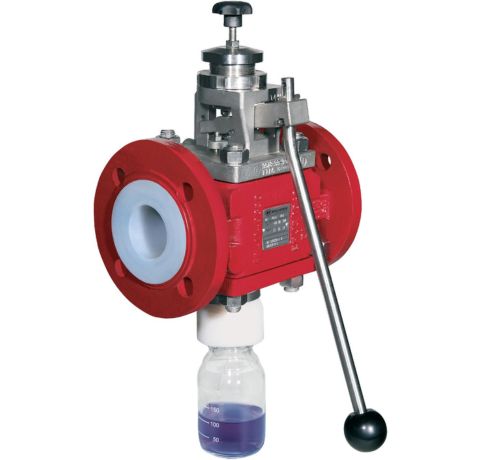 PTFE Lined Flush Bottom Valve in united state